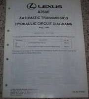 1996 Lexus GS300 A350E Automatic Transmission Hydraulic Circuit Diagrams Manual