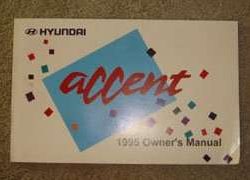 1995 Hyundai Accent Owner's Manual