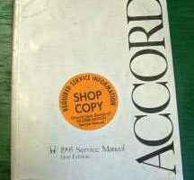 1995 Honda Accord Service Manual