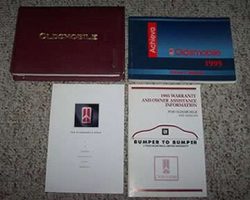1995 Oldsmobile Achieva Owner's Manual Set