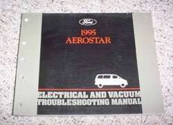 1995 Ford Aerostar Electrical Wiring Diagrams Troubleshooting Manual