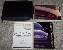 1995 Oldsmobile Aurora Owner's Manual Set