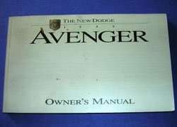1995 Dodge Avenger Owner's Manual