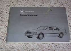 1995 Mercedes Benz C220, C280 & C36 AMG C-Class Owner's Manual
