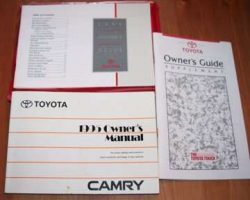 1995 Toyota Camry Owner's Manual Set