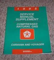 1995 Plymouth Voyager Compressed Natrual Gas Service Manual Supplement