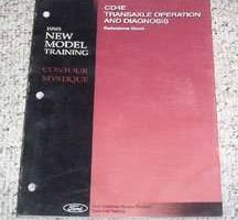 1995 Mercury Mystique CD4E Transaxle Operation & Diagnosis New Model Training Manual