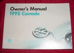 1995 Volkswagen Corrado Owner's Manual