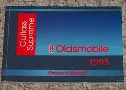 1995 Oldsmobile Cutlass Supreme Owner's Manual