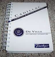 1995 Cadillac Deville Owner's Manual