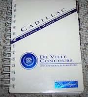 1995 Cadillac Deville Concours Owner's Manual