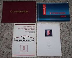 1995 Oldsmobile Eighty-Eight Owner's Manual Set