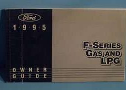 1995 Ford F-Series Gas & LPG Medim Duty Trucks Owner's Manual