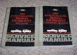 1995 Ford F-150, F-250, F-350, Bronco & F-Super Duty Truck Service Manual