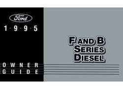1995 Ford B-Series Diesel Trucks Owner's Manual