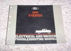 1995 Ford F-Series Truck Electrical Wiring Diagrams Troubleshooting Manual