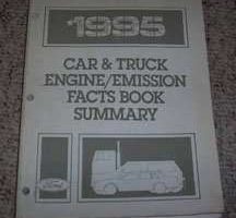 1995 Lincoln Town Car Engine/Emission Facts Book Summary