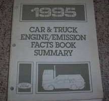 1995 Mercury Cougar Engine/Emission Facts Book Summary