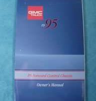 1995 GMC P6 Forward Control Chassis Owner's Manual
