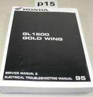 1995 Honda GL1500A, GL1500I & GL1500SE Gold Wing Motorcycle Service & Electrical Troubleshooting Manual
