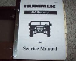 1995 Hummer H1 Service Manual