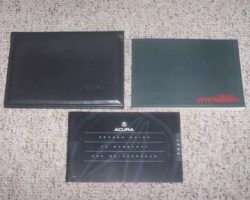 1995 Acura Integra 4 Door Owner's Manual Set