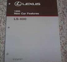 1995 Lexus LS400 New Car Features Manual