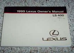 1995 Lexus LS400 Owner's Manual