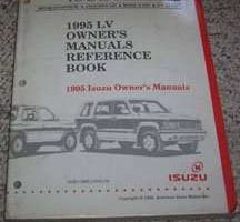 1995 Isuzu Rodeo Owner's Manual Reference Book