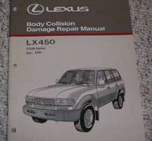 1996 Lexus LX450 Body Collision Damage Repair Manual