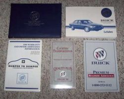 1995 Buick LeSabre Owner's Manual Set
