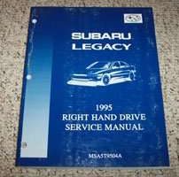 1995 Subaru Legacy Right Hand Drive Service Manual Supplement