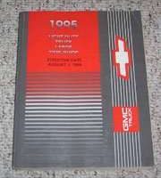 1995 GMC Light Duty Truck Labor Time Guide Manual