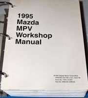 1995 Mazda MPV Workshop Service Manual Binder