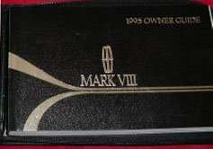 1995 Lincoln Mark VIII Owner's Manual