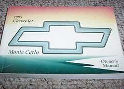 1995 Chevrolet Monte Carlo Owner's Manual