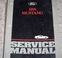 1995 Ford Mustang Shop Service Repair Manual