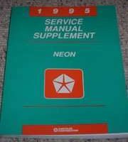 1995 Plymouth Neon Service Manual Supplement