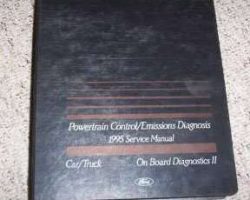1995 Mercury Cougar OBD II Powertrain Control & Emissions Diagnosis Manual