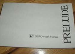 1995 Honda Prelude Owner's Manual