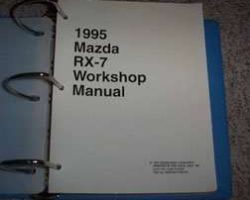 1995 Mazda RX-7 Workshop Service Manual Binder