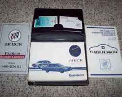 1995 Buick Roadmaster Owner's Manual Set