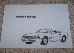 1995 Mercedes Benz SL320, SL500 & SL600 SL-Class Owner's Manual
