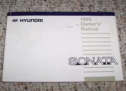 1995 Hyundai Sonata Owner's Manual
