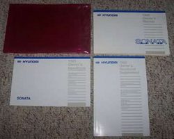 1995 Hyundai Sonata Owner's Manual Set