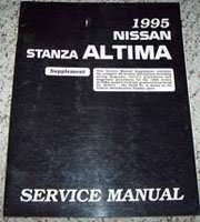 1995 Nissan Stanza & Altima Service Manual Supplement