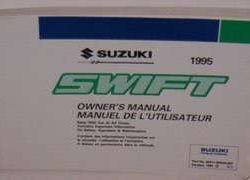 1995 Suzuki Swift Owner's Manual
