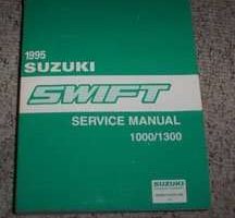 1995 Suzuki Swift 1000 & 1300 Service Manual
