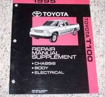 1995 Toyota T100 Service Repair Manual Supplement