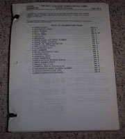 1995 Chrysler Sebring Mopar Parts Catalog Binder